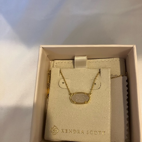 Kendra Scott Demi fine drusy necklace - Picture 2 of 3